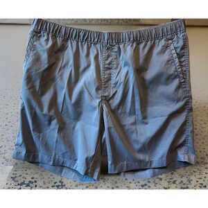 PETER MILLAR Dock Shorts Mens X‎ Large Blue Crown Sun Protection Drawstring